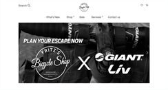Desktop Screenshot of fritzsbicycleshop.com